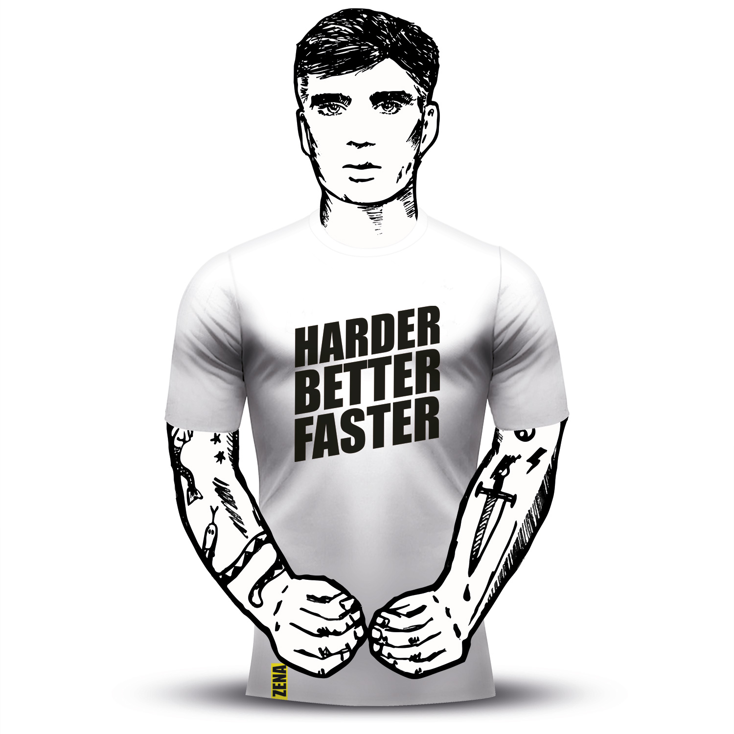 Zena T-shirt HBF White