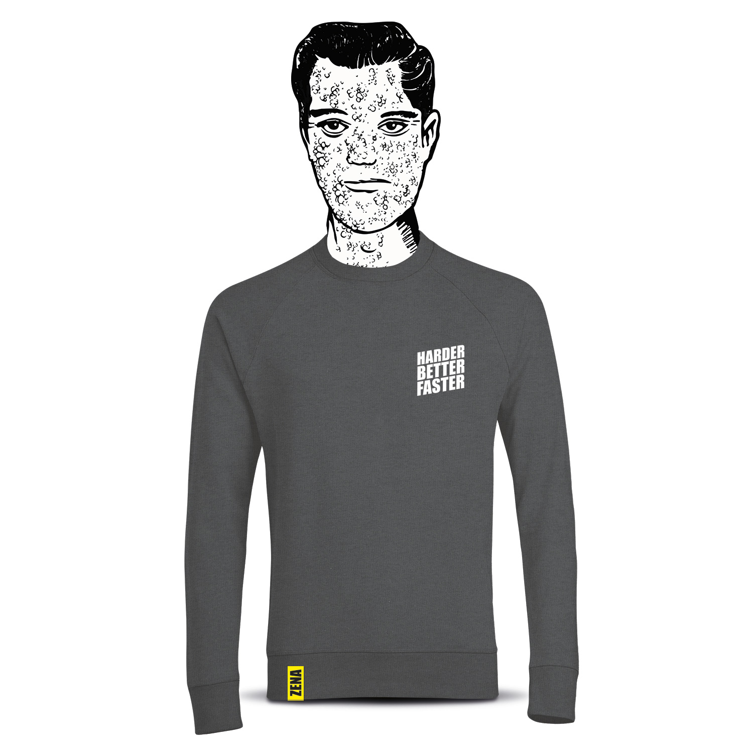 Zena Sweater HBF Anthracite