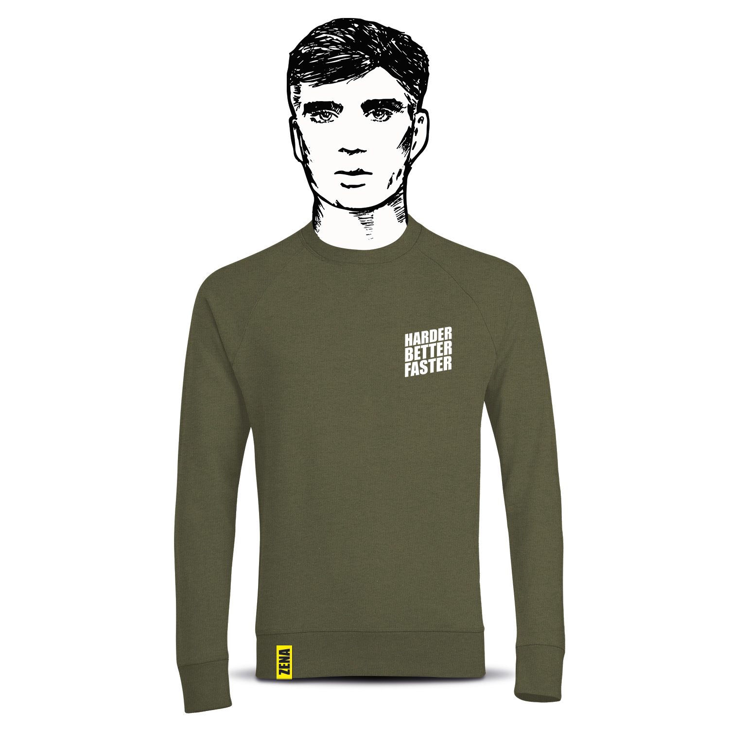 Zena Sweater HBF Khaki