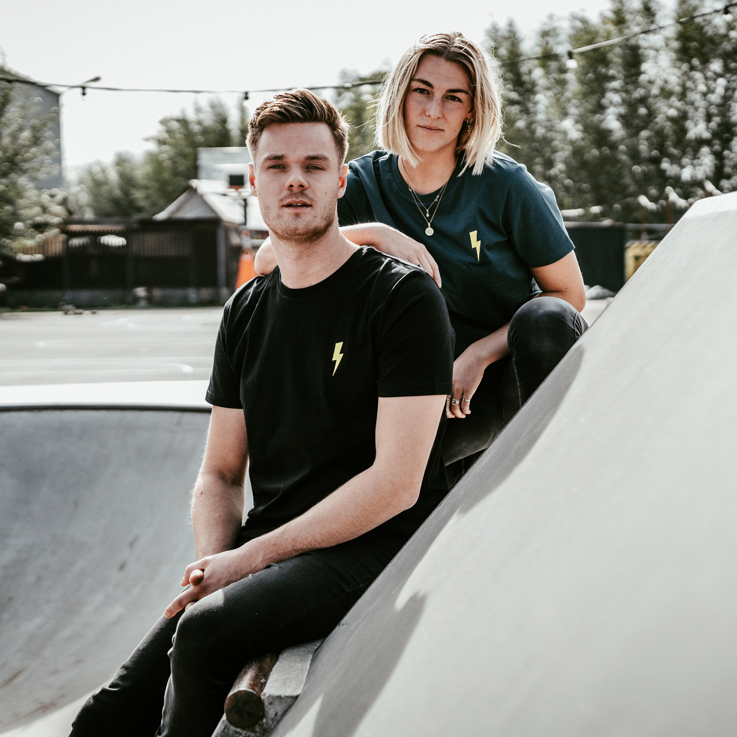 Zena T-shirt Flash Black