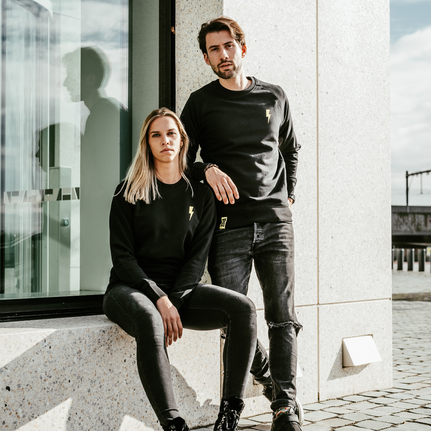 Zena Sweater Flash Black