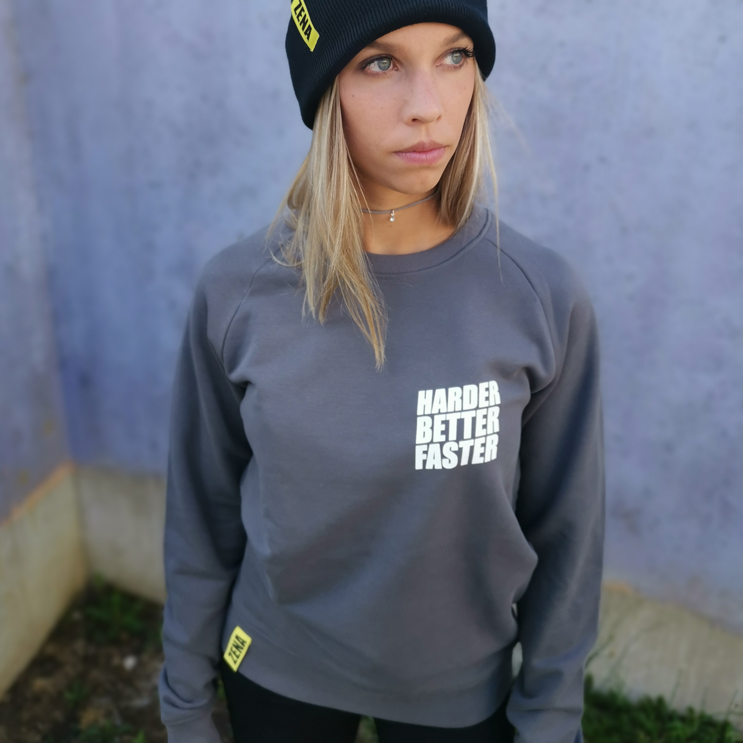 Zena Sweater HBF Anthracite