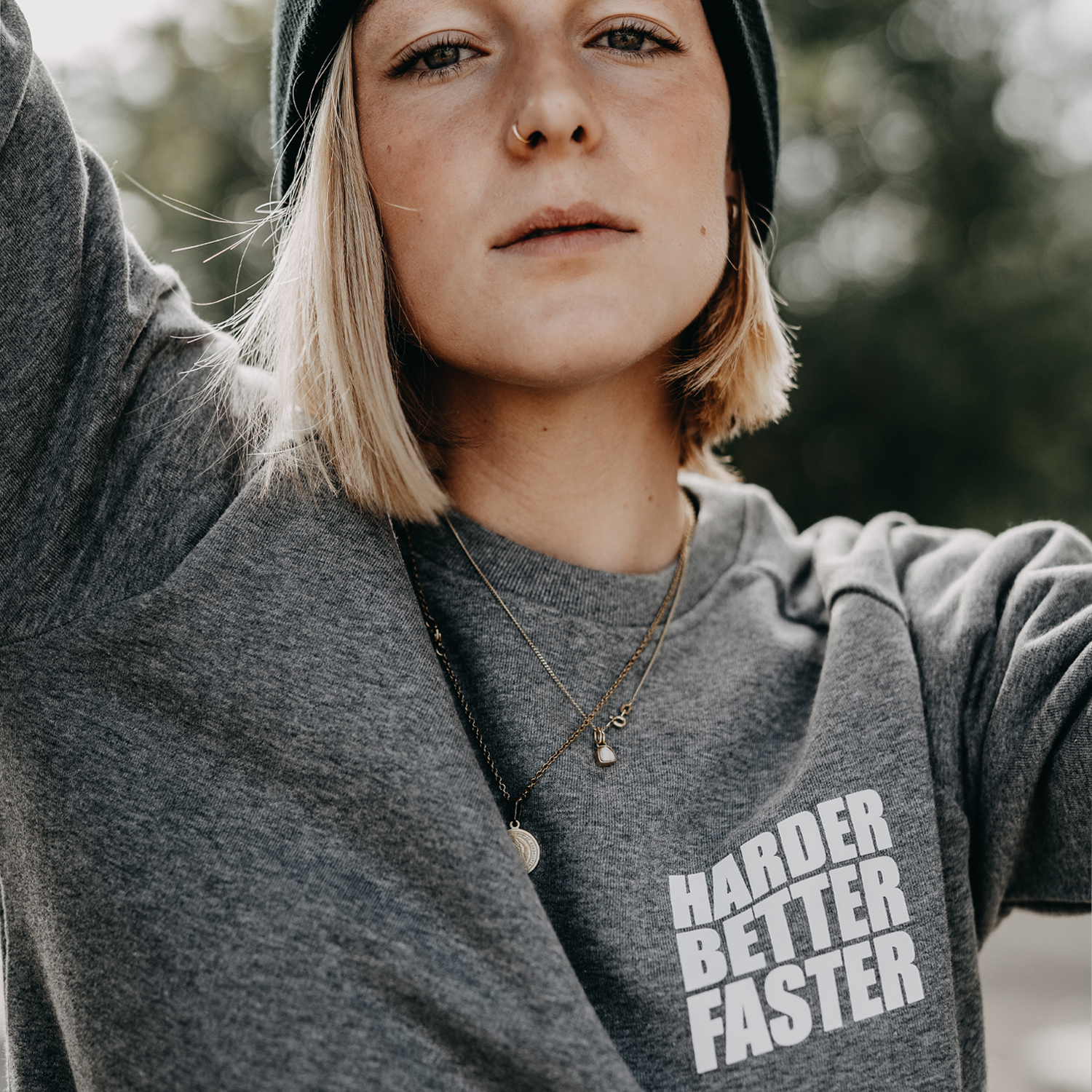 Zena Sweater HBF Mid Heather Grey